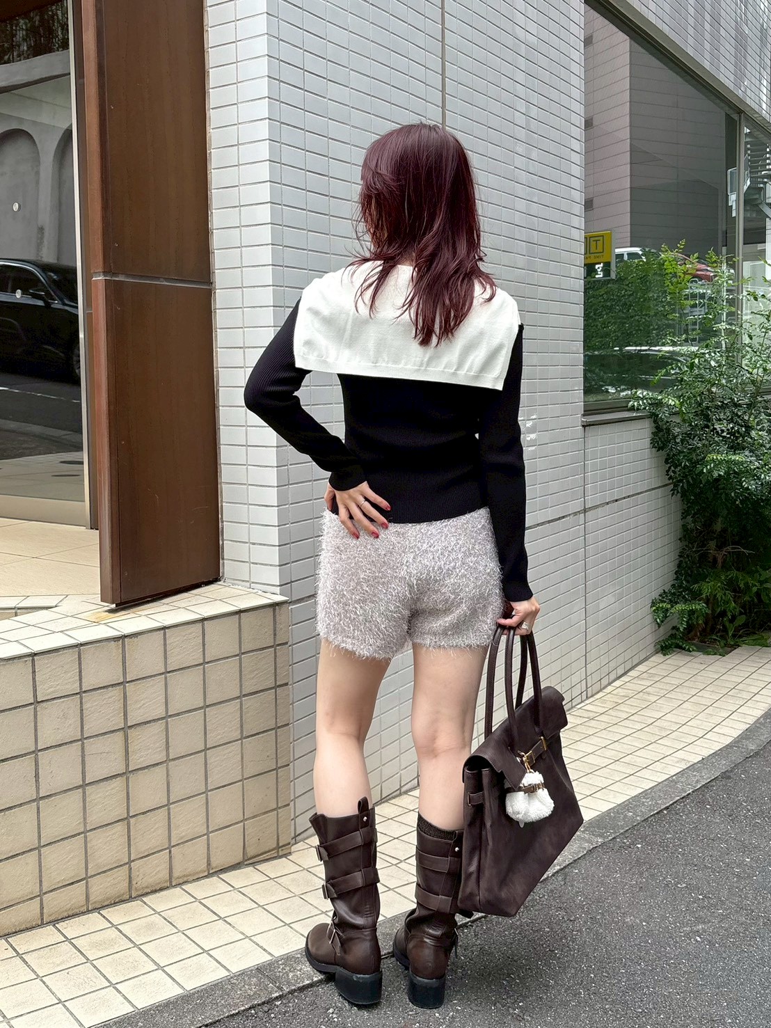 セーラーカーデレイヤードニット(ニット)｜トップス｜LILY BROWN