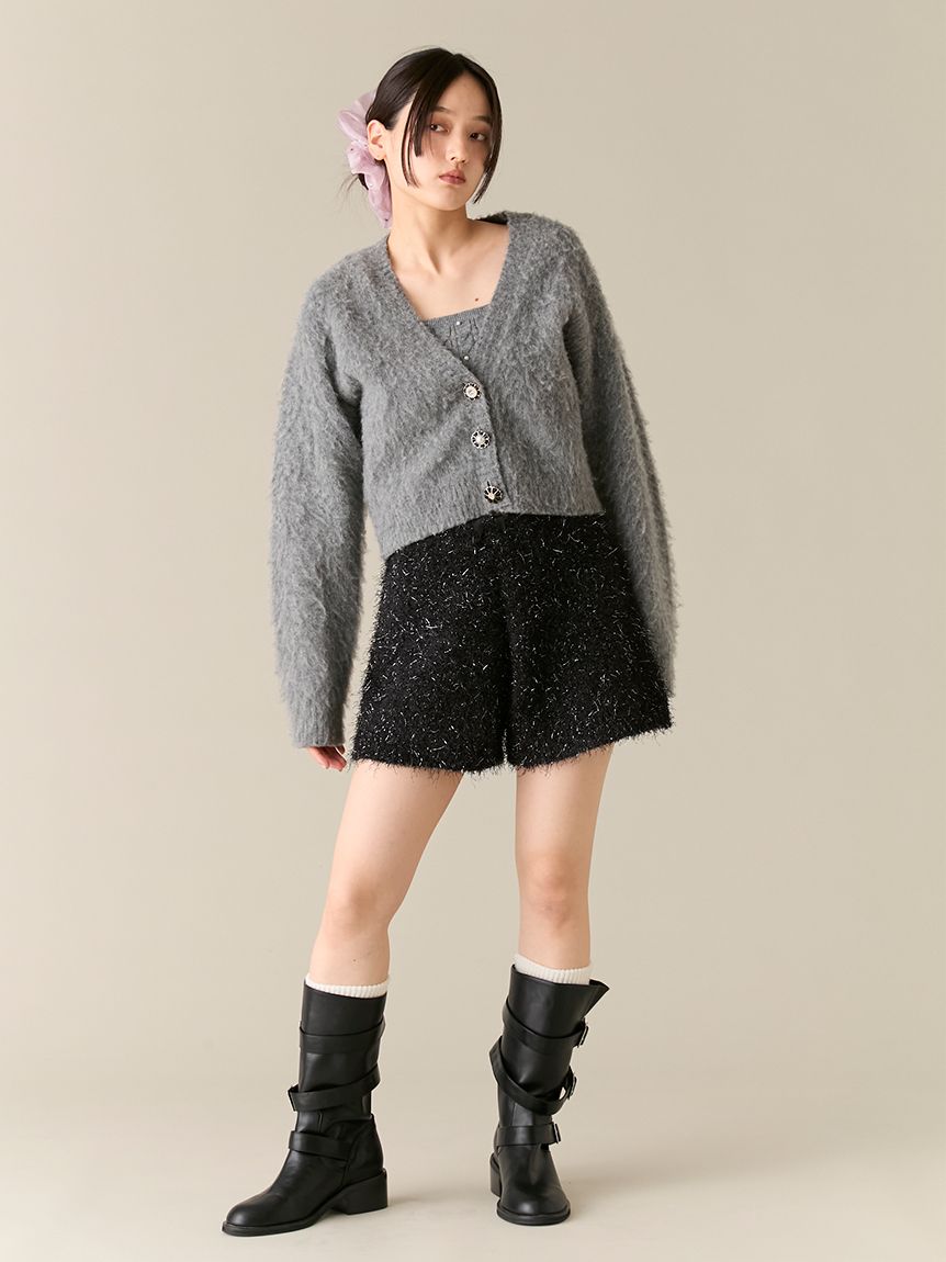 L.B CANDY STOCK]アンサンブルビジューニット(ニット)｜トップス｜LILY