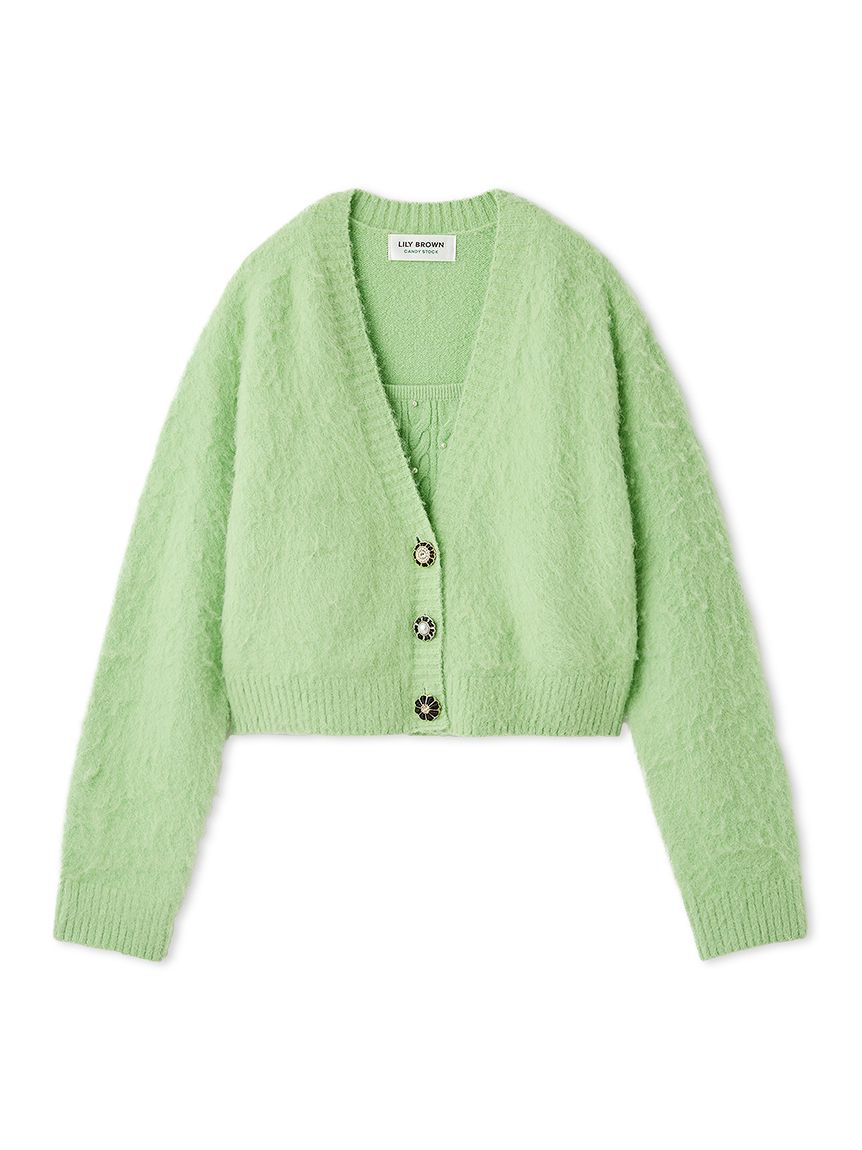 L.B CANDY STOCK]アンサンブルビジューニット(ニット)｜トップス｜LILY