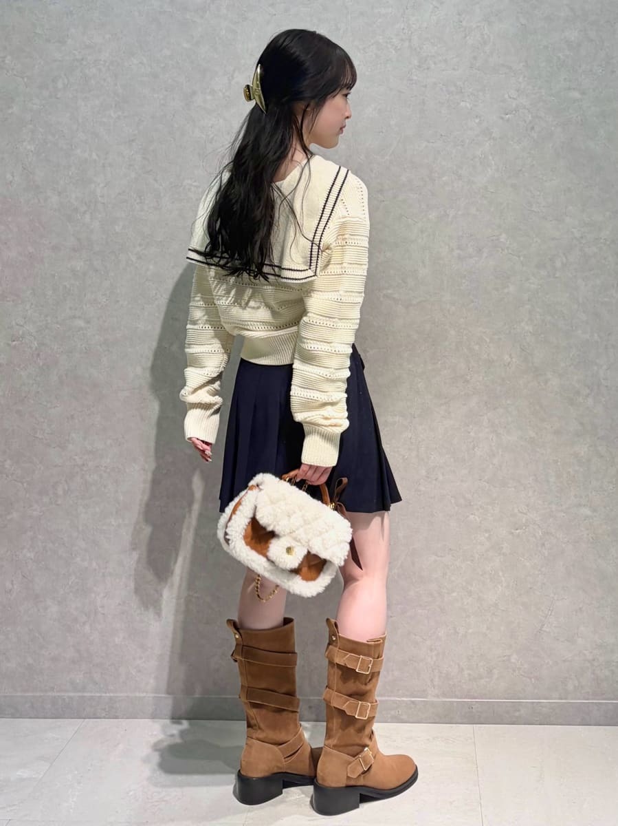 完売品 lilybrownトップス LILY BROWN（リリーブラウン） (10%OFF&PT5倍) セーラーカラーニット