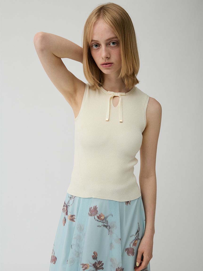ミニリボンニットトップス(ニット・セーター)｜TOPS｜LILY BROWN
