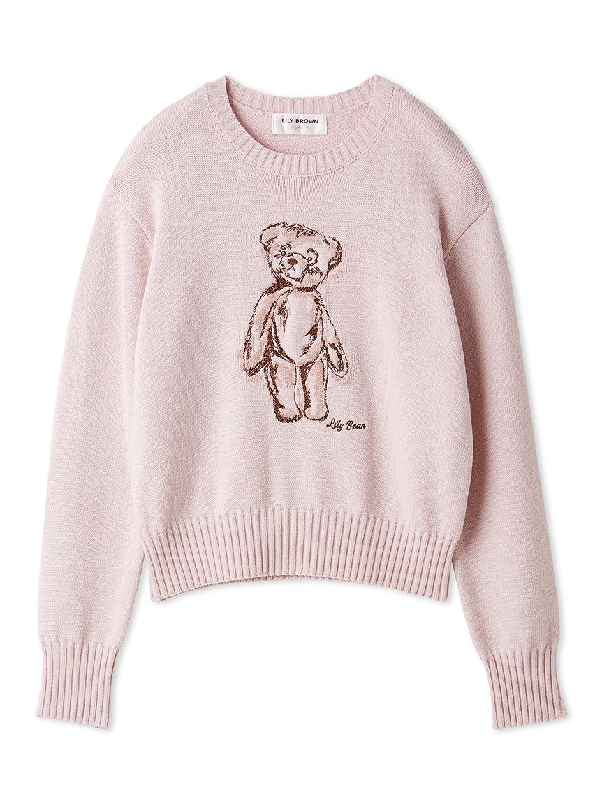 Lily Bear】エンブロイダリーニット(ニット)｜トップス｜LILY BROWN