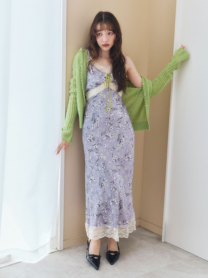 クロシェニットフーディー(ニット・セーター)｜TOPS｜LILY BROWN