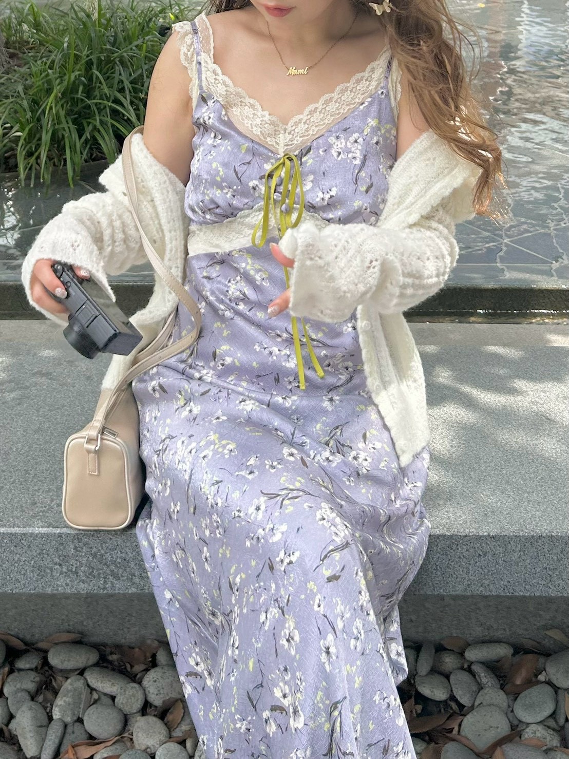 クロシェニットフーディー(ニット・セーター)｜TOPS｜LILY BROWN