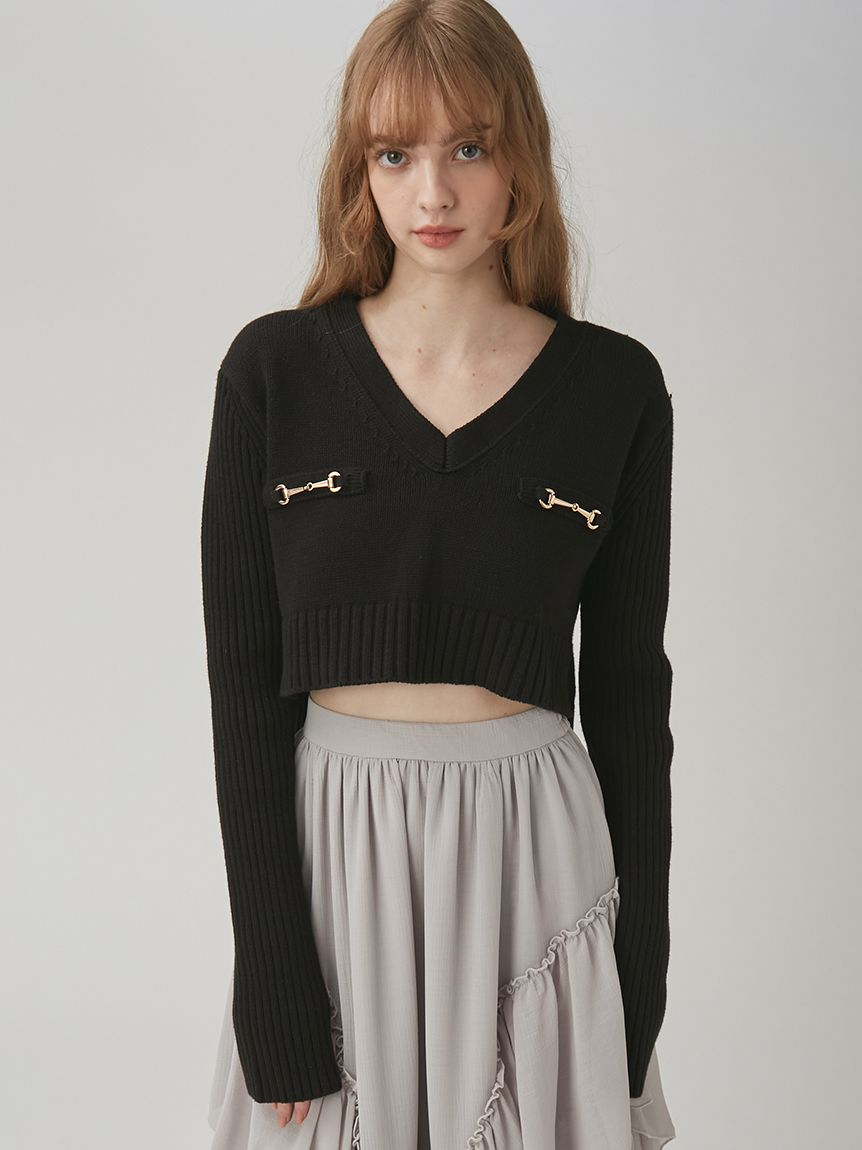 バルキーニットトップス(ニット・セーター)｜TOPS｜LILY BROWN（リリー