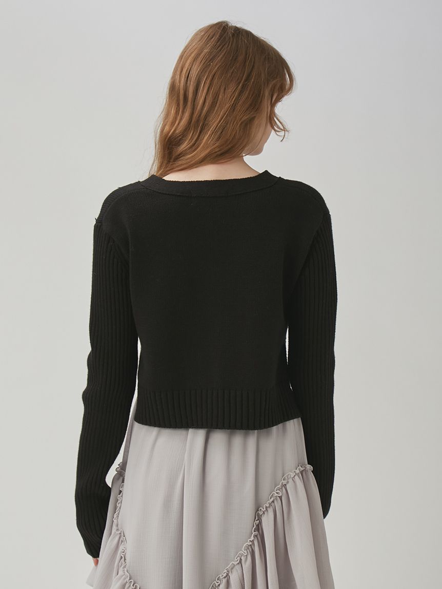 バルキーニットトップス(ニット・セーター)｜TOPS｜LILY BROWN（リリー