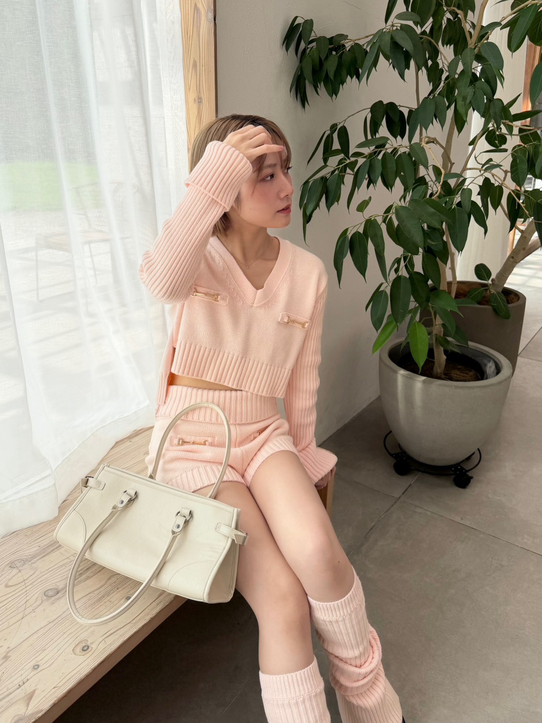 バルキーニットトップス(ニット・セーター)｜TOPS｜LILY BROWN（リリー