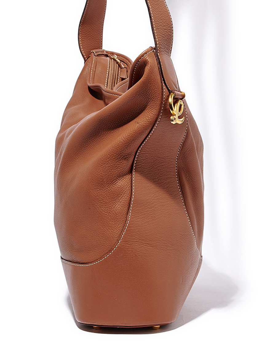LOEWE ロゴバケツショルダー(ヴィンテージバッグ)｜ヴィンテージ