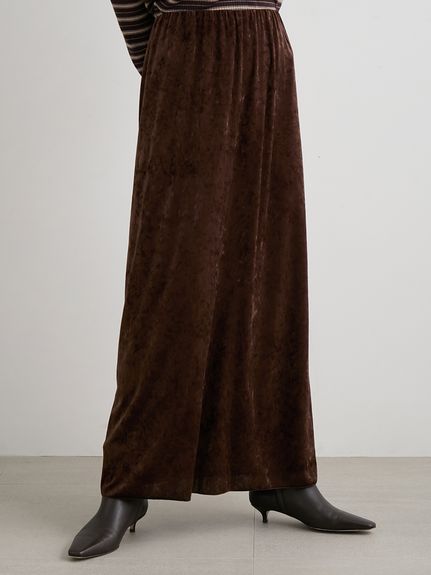 【新品】MIESROHE ベルトデザインストレートスカート / 防シワ MIESROHE - ベルトデザインストレートスカート / 防シワ | LA FEMME