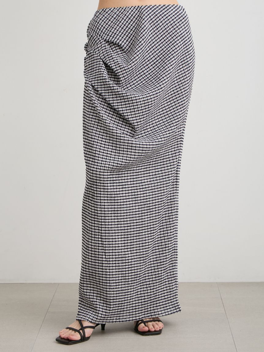 ブルーゼイージードレープスカート