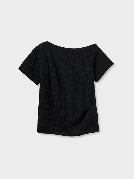 え*わ様 今期⭐︎新品未使用品　ミースロエ　シュリンクドレープカットＴＯＰＳ MIESROHE tシャツ シュリンクドレープカットTOPS レディース