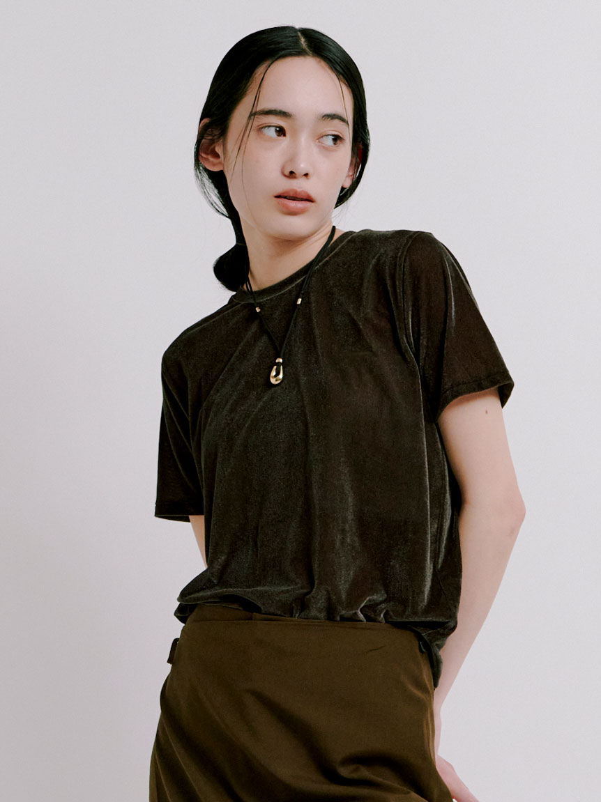 シアーベロアコンパクトT シアーベロアコンパクトT(Tシャツ)|トップス|MIESROHE