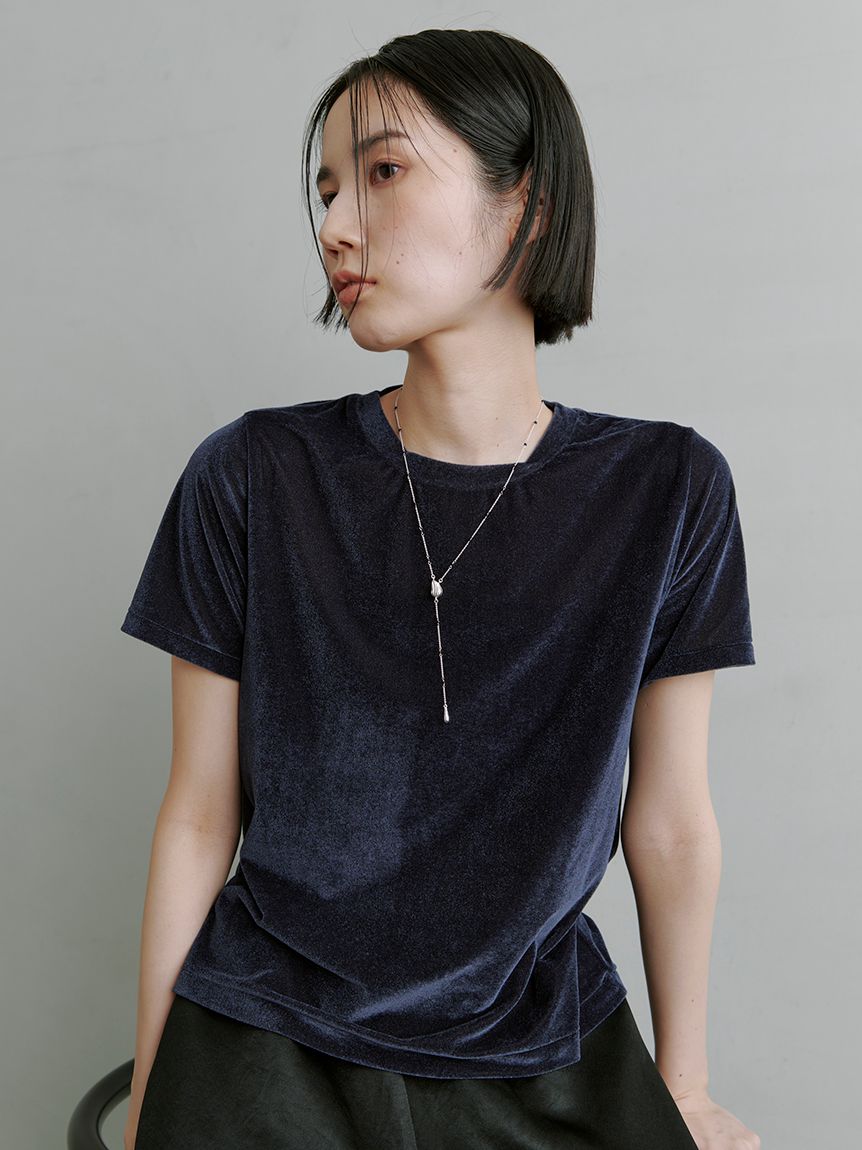 シアーベロアコンパクトT シアー ベロア コンパクト Tシャツ washable