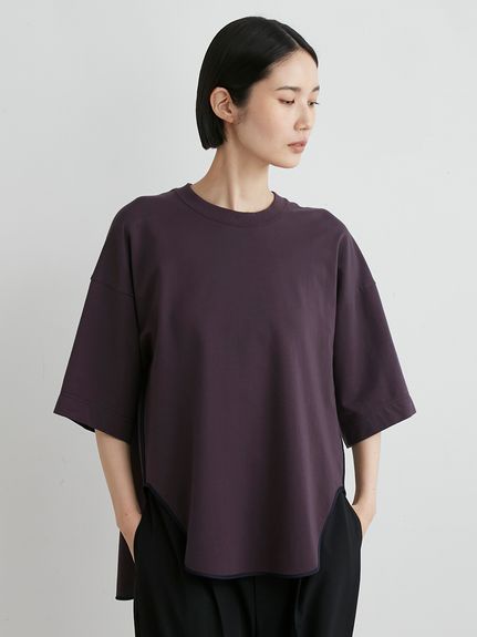 サテン切り替えカットソートップス(カットソー)｜トップス｜MIESROHE