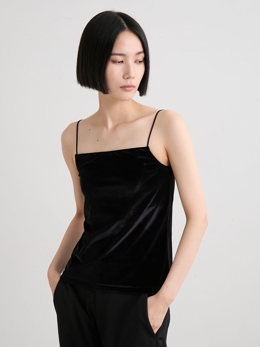 ベロアカップインキャミ(キャミソール)｜トップス｜MIESROHE