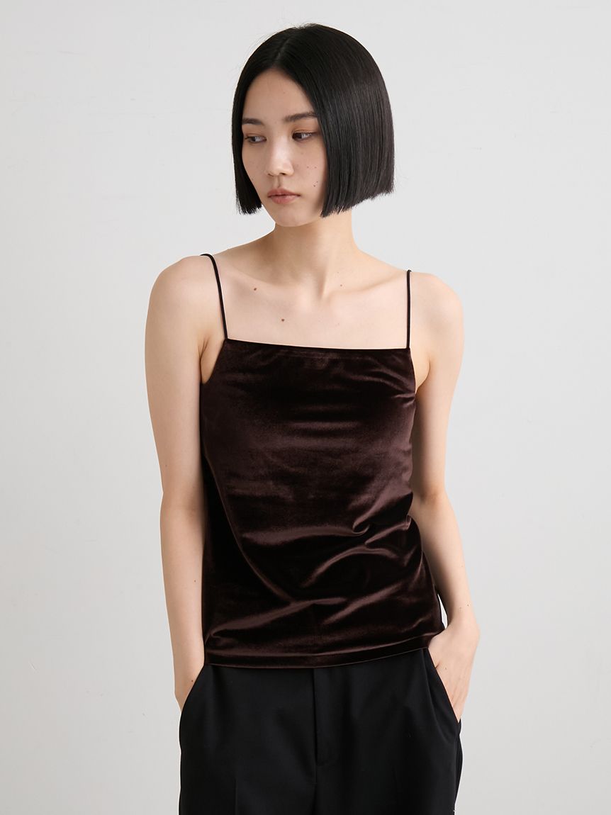 ベロアカップインキャミ(キャミソール)｜トップス｜MIESROHE