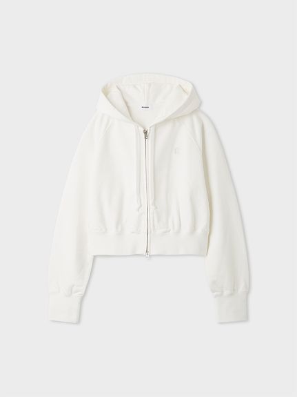 スウェット短丈ジップトップス(パーカー)｜トップス｜MIESROHE