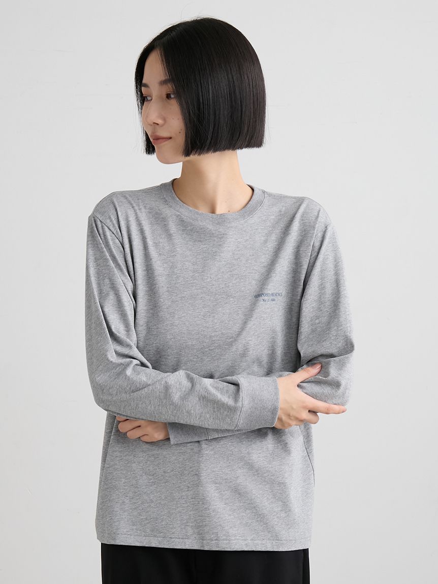 グラフィックロングスリーブT(Tシャツ)｜トップス｜MIESROHE