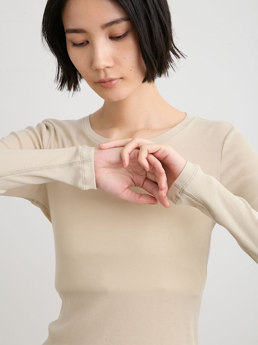 dept eri mother クルーネックサーマルカットソー DEPT - dept eri mother クルーネックサーマルカットソーの通販 by