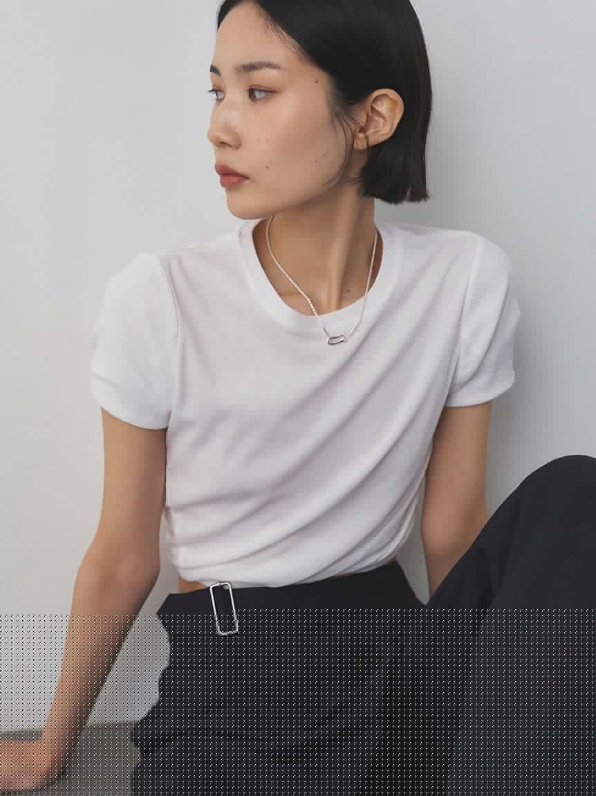 ツイストテレコTシャツ