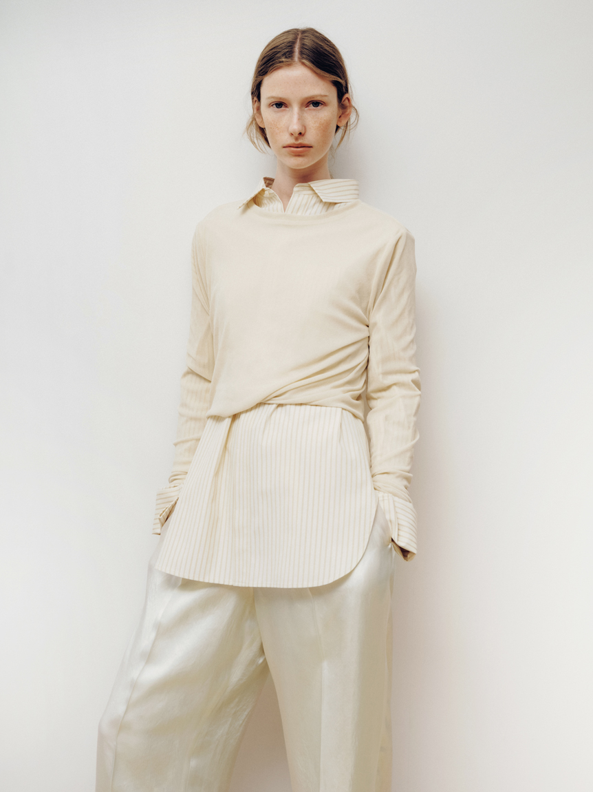 BASICダブルカフスSH(シャツ)｜トップス｜MIESROHE（ミースロエ