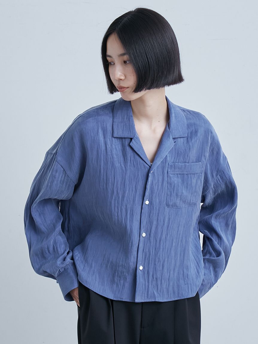 meer.シャツ コンパクトオープンカラーシャツ(シャツ)｜トップス｜MIESROHE