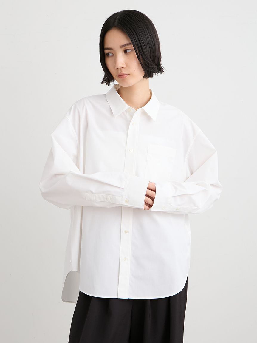 洗える】ベーシック2WAYシャツ(シャツ)｜トップス｜MIESROHE