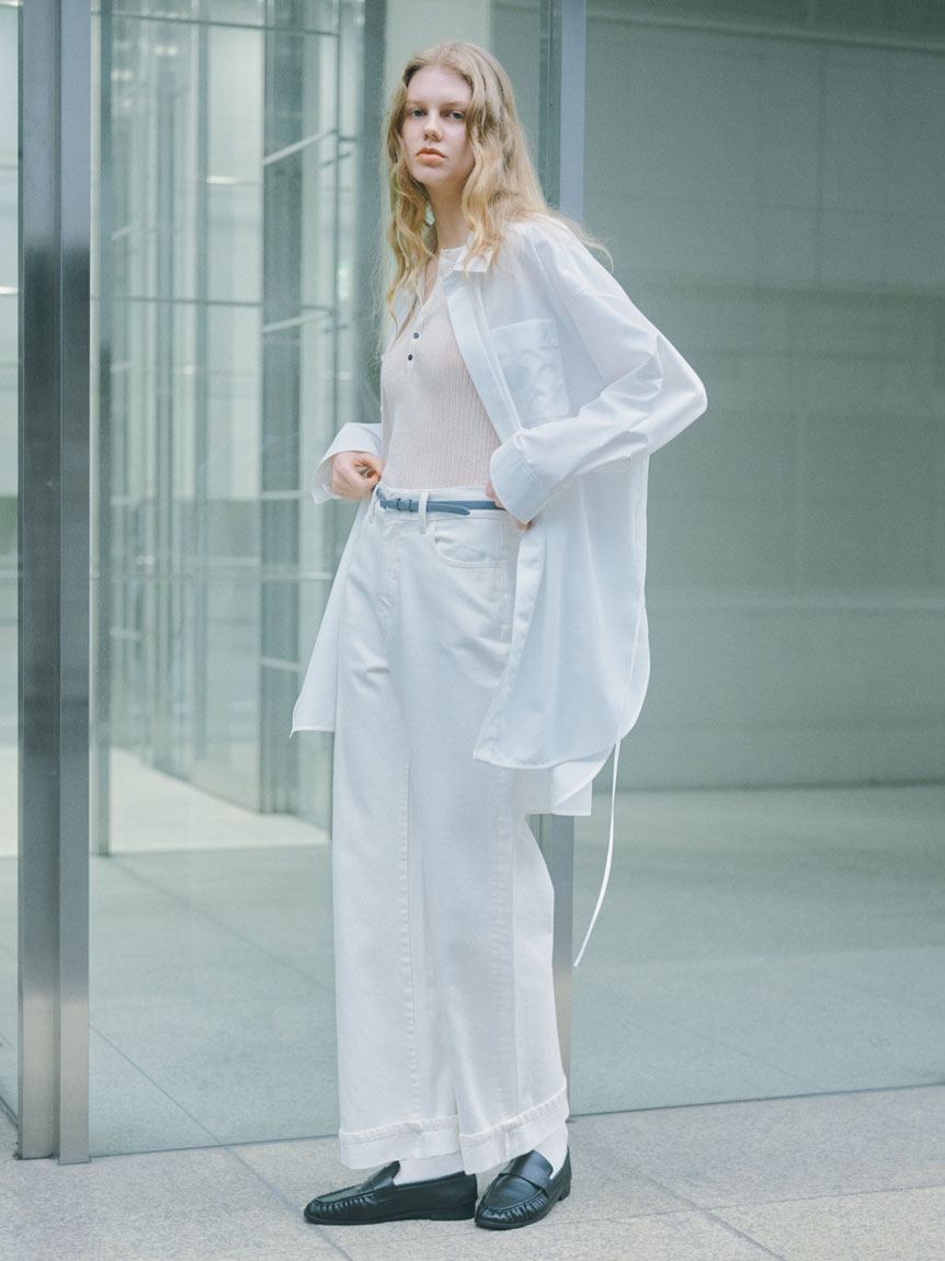 misasa様 プライド　ロングシャツ 洗える・近赤外線カット・接触冷感・防シワ】Lumishadeコードロング