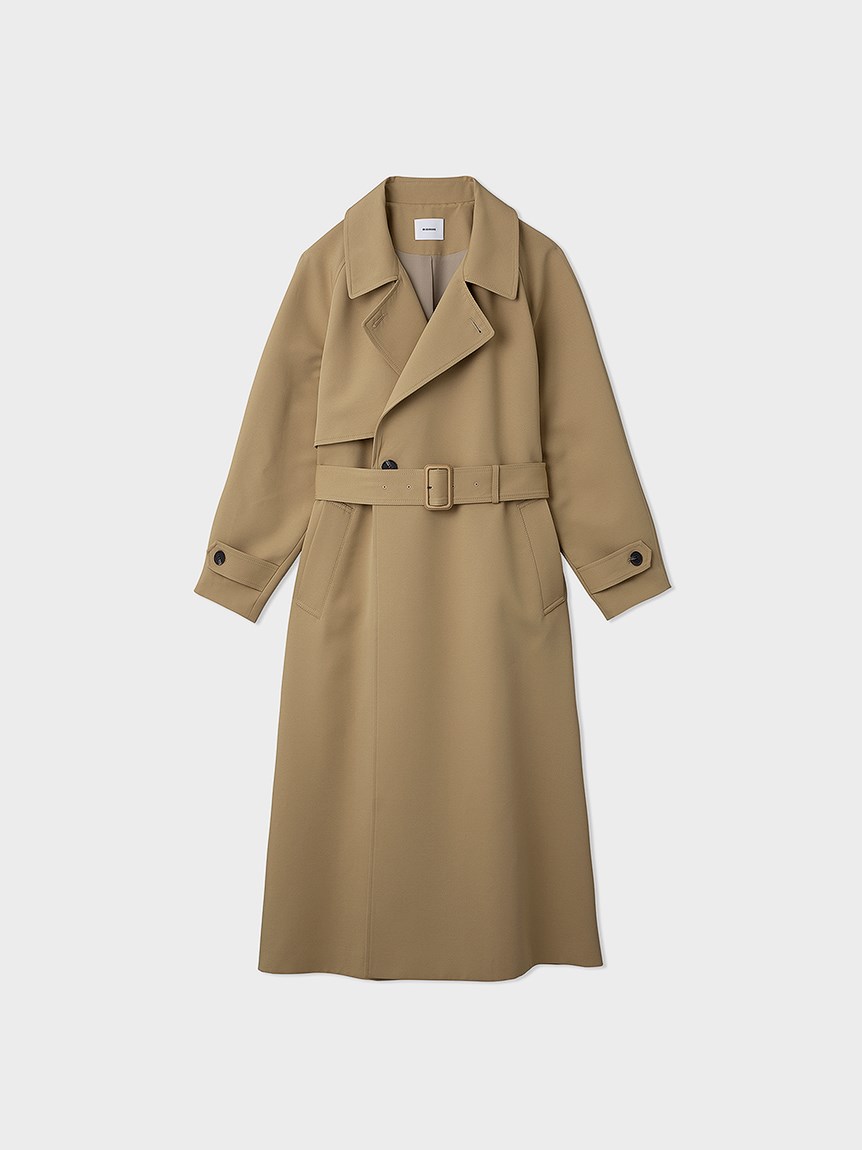 Sustainableドルマンスリーブトレンチコート トレンチコート アウター Miesrohe ミースロエ 公式サイト