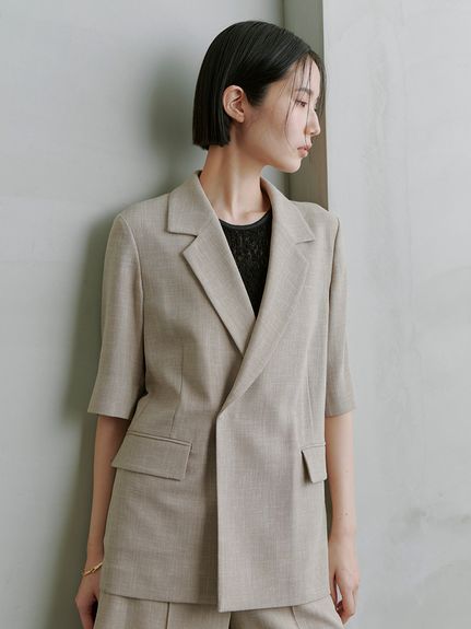 MIESROHE（ミースロエ）の「washableｲｰｼﾞｰｼﾞｬｹｯﾄ【ｳｫｯｼｬﾌﾞﾙ