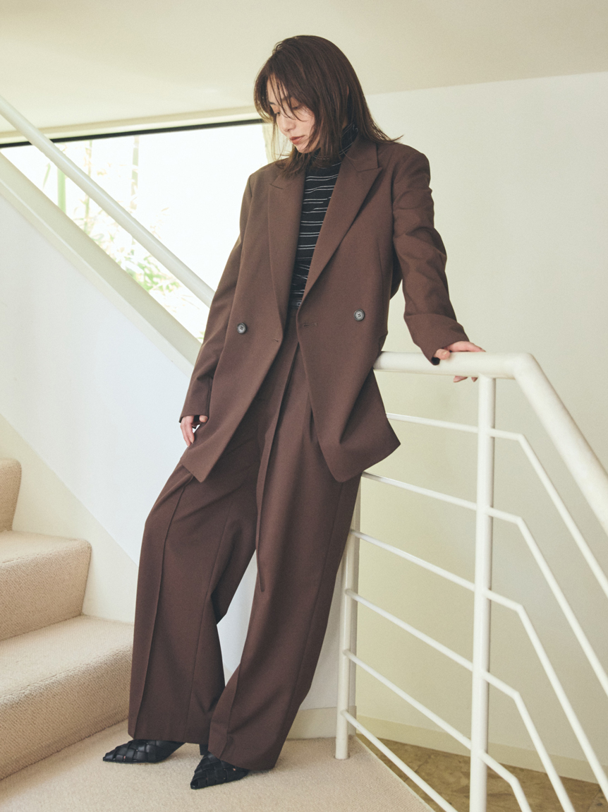 リラクシーダブルJK(テーラードジャケット)｜アウター｜MIESROHE