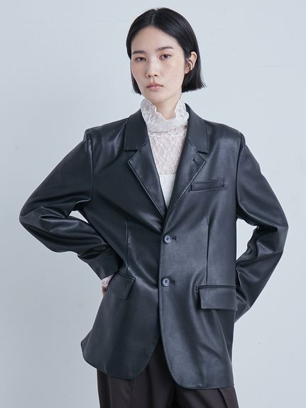 ミースロエ　ハーフスリーブジャケット　黒　サイズ0 MIESROHE ミースロエ ハーフスリーブジャケット - メルカリ