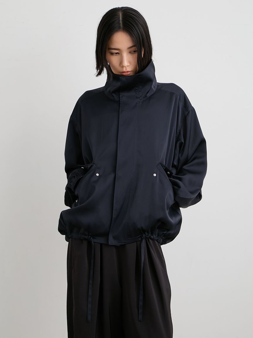 サテンドロストブルゾン(ブルゾン)｜アウター｜MIESROHE（ミースロエ