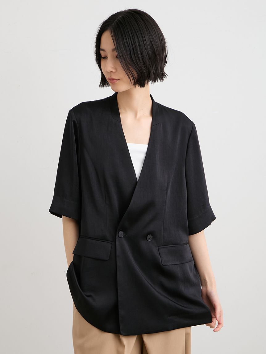 ヴィンテージサテンハーフスリーブJK