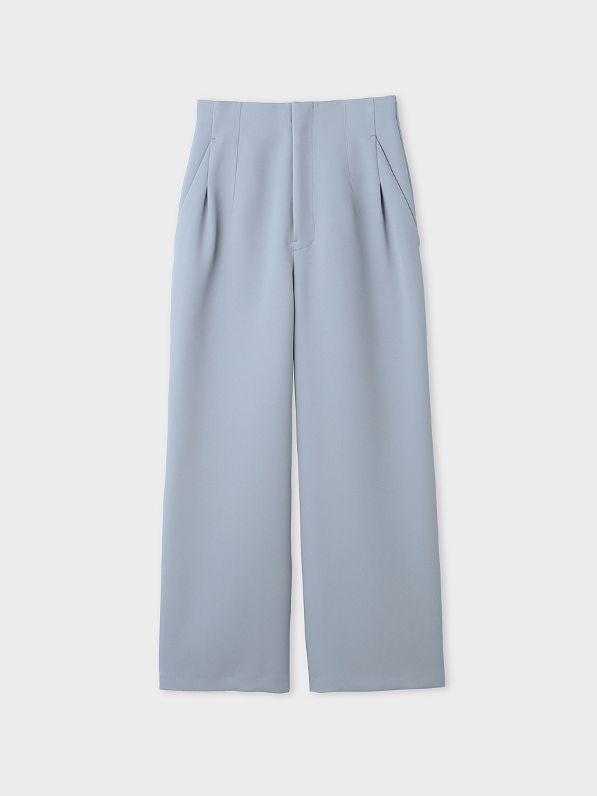 washable sustainable ハイウエストパンツ(ロングパンツ)|パンツ