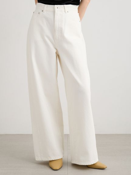 【新品未使用】MIESROHE ミースロエ バルーン構築デニムパンツ デニムパンツ｜MIESROHE（ミースロエ）公式サイト