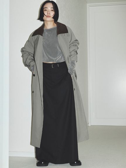 MIESROHE ミースロエ sustainableはしごレースポンチョBL MIESROHE ISSUE INDEX ｜MIESROHE（ミースロエ）公式サイト