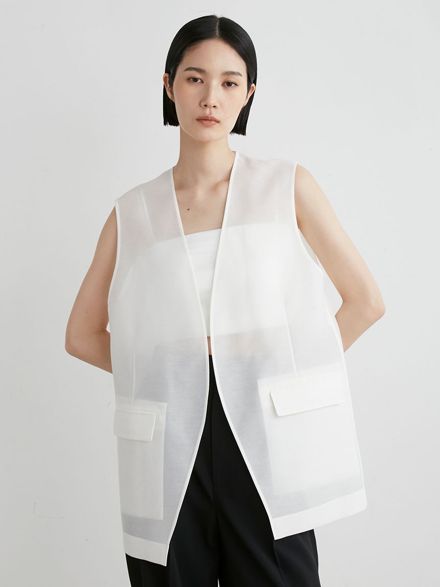 lawgy original 2way long vest ロングベスト ジレ｜Yahoo
