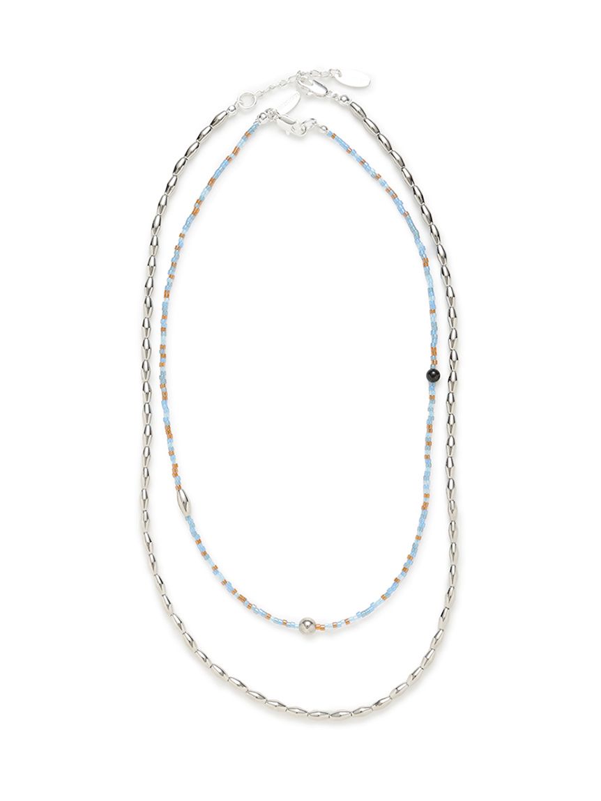 アクセサリー mishiyu25 NEWBY BEADS NECKLACE(ネックレス
