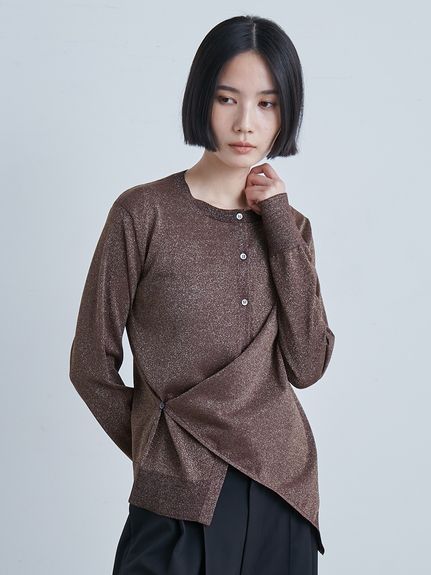 【美品】MIESROHE exclusive ツイストデザインニット グレー MIESROHE exclusive ツイストデザインニット グレー