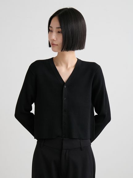 OMMO ショートニットカーデ OMMO】ショートニットカーディガン