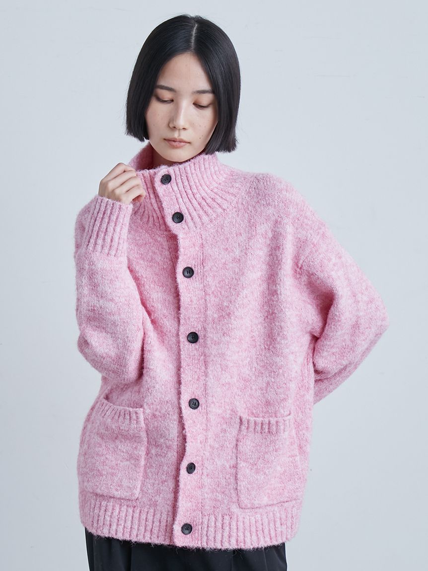 MIESROHEミースロエシアーストライプニットカーディガン MIESROHE