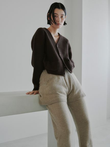 完売品　MIESROHEミースロエシアーストライプニットカーディガン MIESROHEミースロエシアーストライプニットカーディガン 楽天