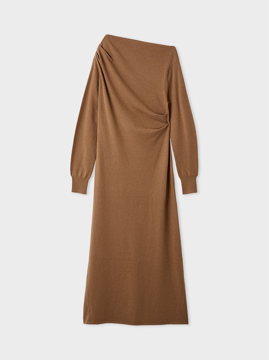 ドレープニットワンピース(ニットワンピース)｜ワンピース｜MIESROHE