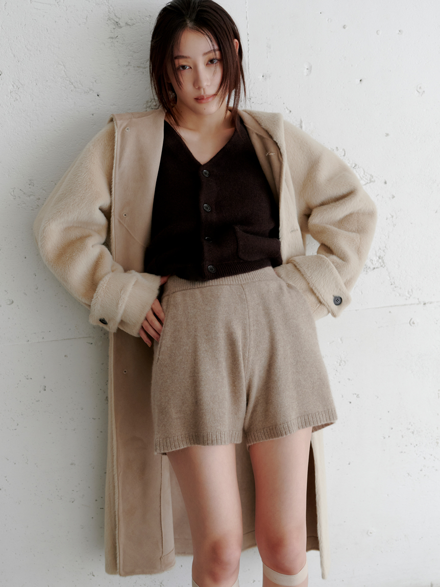 ソフトシャギーニットショートPT(ショートパンツ)｜パンツ｜MIESROHE