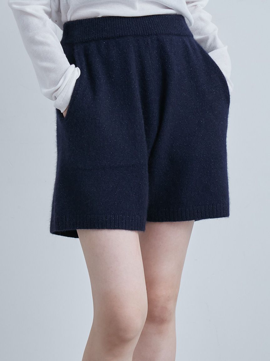 新品未使用misha and puff ニットショートパンツ JOSE MOON パンツ KNIT SHORT PANTS/ニットショートパンツ