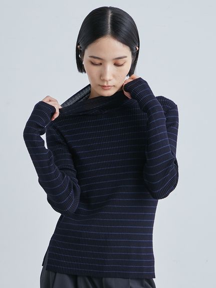 MIESROHE ニット セーター シアーワイドTニット レディース