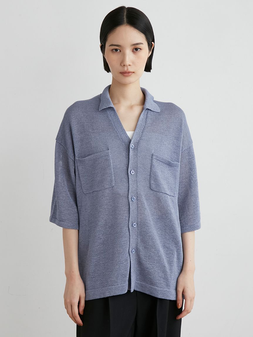 【数量限定】 ニットオーバーSH(シャツ)｜トップス｜MIESROHE（ミースロエ トップス