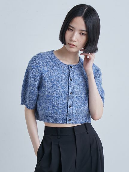 スクエアパターンニットCD(カーディガン)｜ルームウェア｜MIESROHE