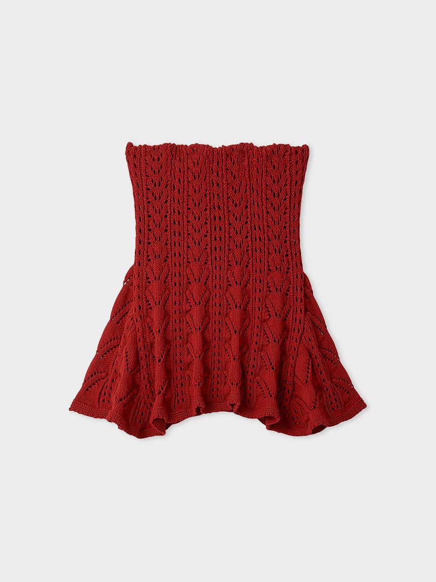todayful    レースニットビスチェ TODAYFUL（トゥデイフル） Lace Knit Bustier レースニット ビスチェ
